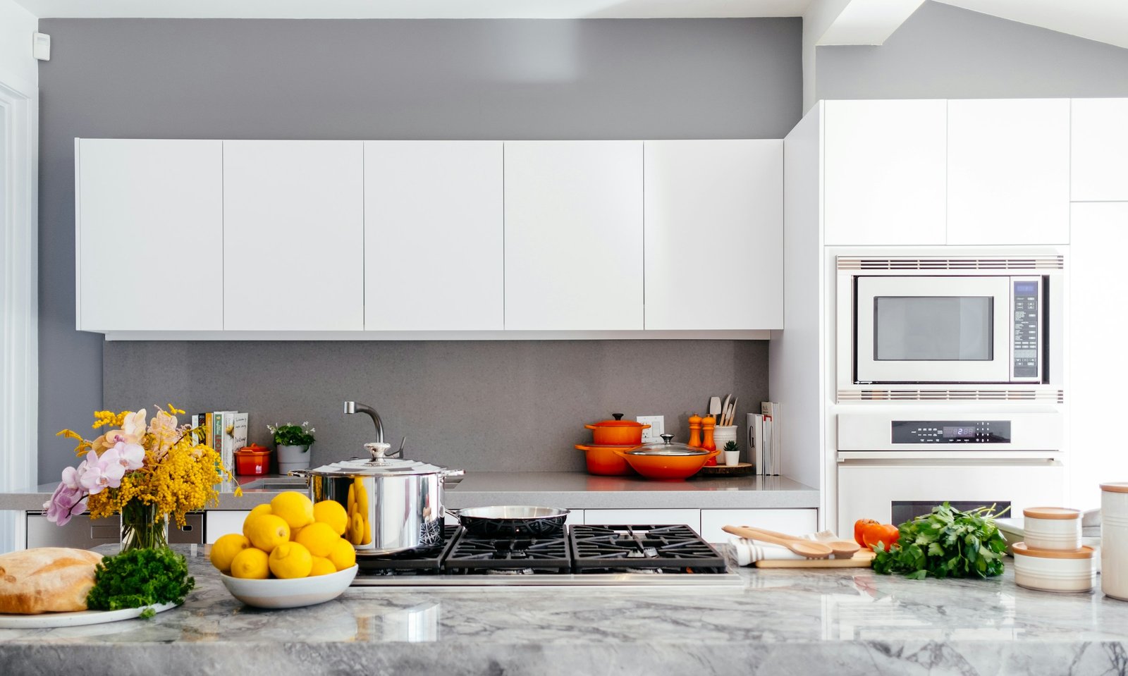 Complete — finished kitchen